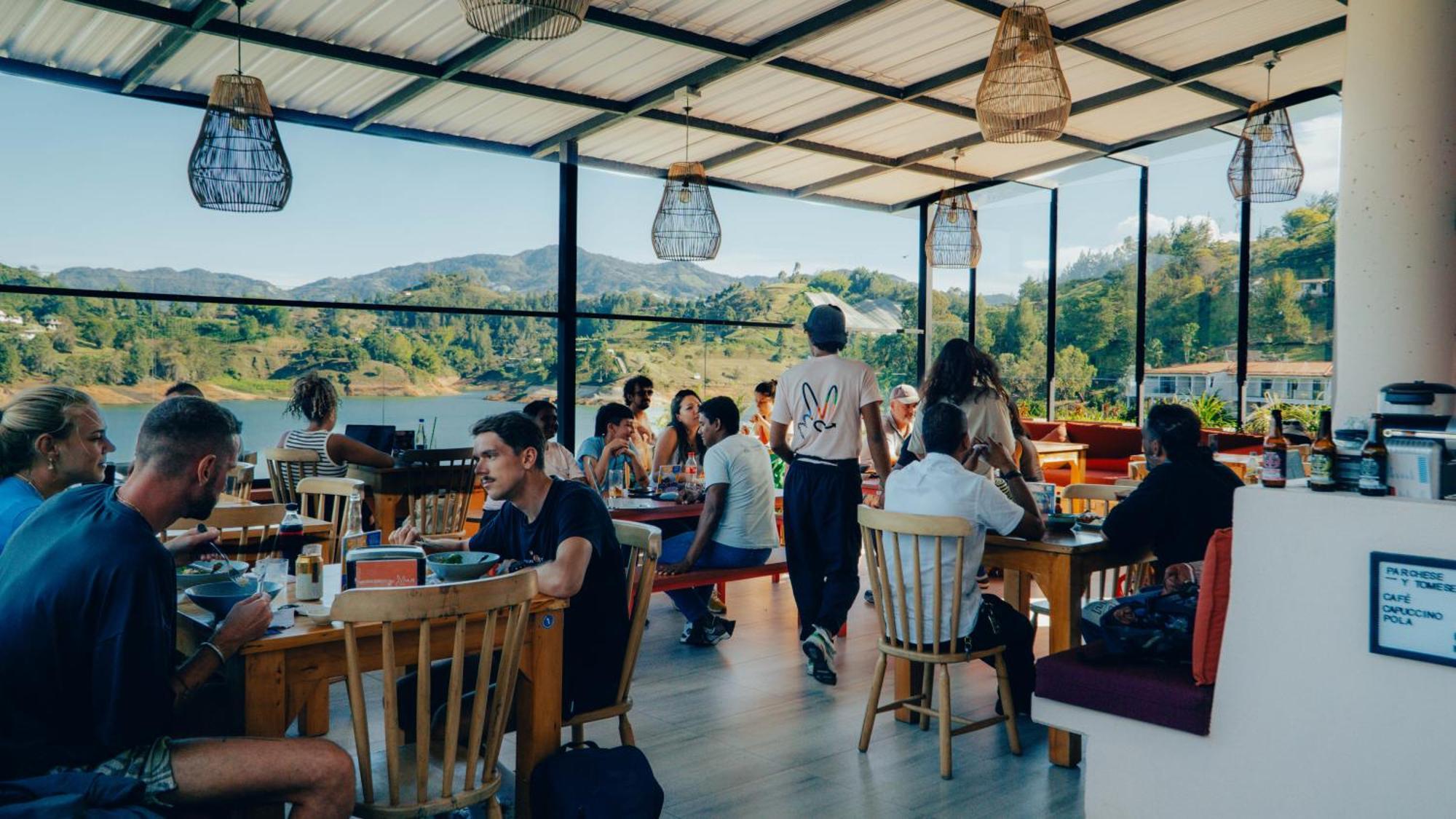 Viajero Guatape Hostel & Lake Club エクステリア 写真